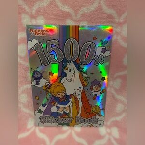 Rainbow 1500+ Silver Holographic Sticker Book